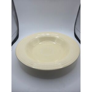 Vintage Fiestaware Deep Dish Ivory.